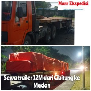 sewa trailer cibitung medan