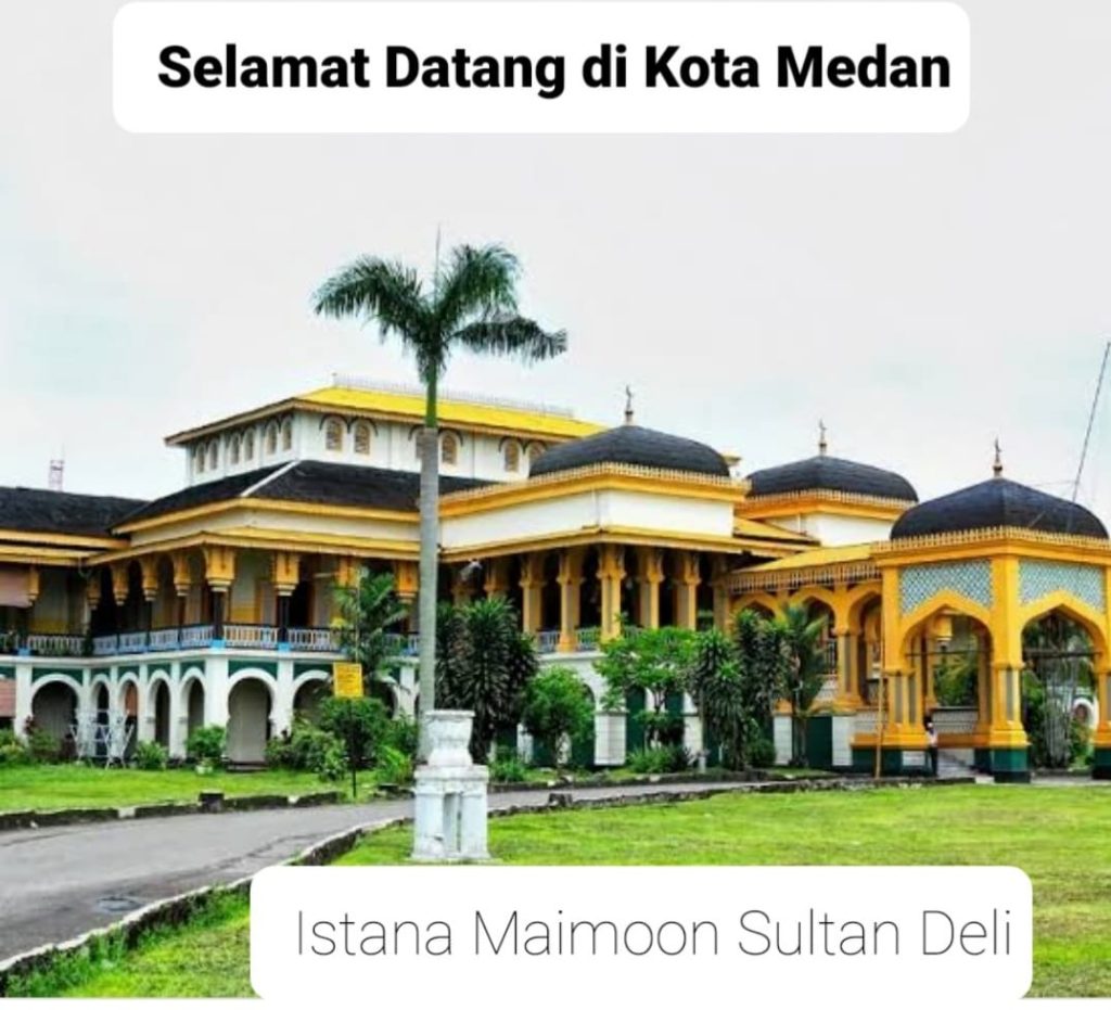 Istana maimum medan ikon kota medan