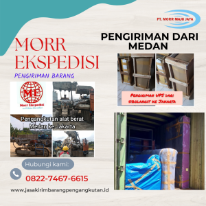 jasa oengiriman barang dari Medan ke semua kota